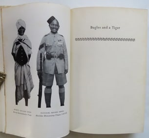Masters, Bugles & a Tiger, Autobiography, Adventure, 1stEd. 1956, illustrated