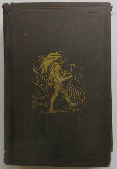 Mark Twain, Tramp Abroad, 1st Edition, 1880, illustrated (1 of 14)