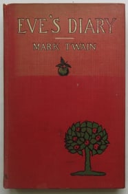 Mark Twain, Eve's Diary, 1st Edition, 1906, illustrated by Lester Ralph