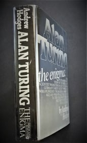 Andrew Hodges, Alan Turing The Enigma, 1st US Ed. 1st Print, 1983, illustrated