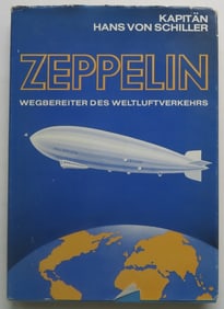 Captain Schiller, Memoirs, Zeppelin Wegbereiter des Weltluftverkehrs, 1966, German Ed. ill.