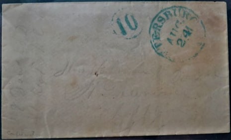 Confederate Soldier Cover, CSA 1864, Civil War Petersburg