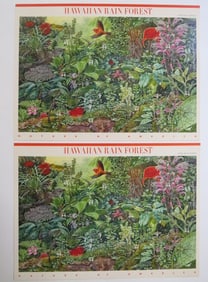 Hawaiian Rain Forest 44c Stamps, 2009 2-Sheets of 10, US SCOTT 4474