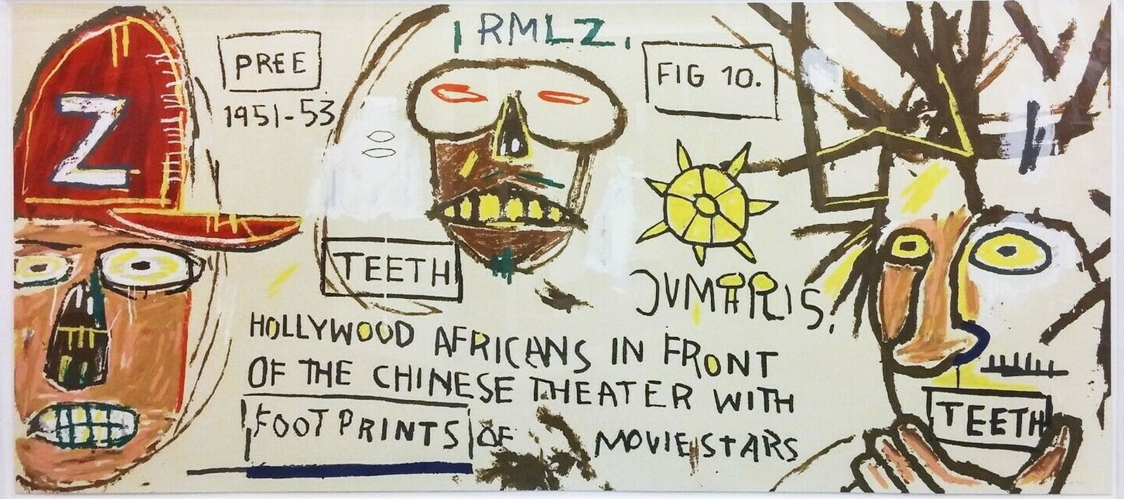 Jean-Michel BASQUIAT (1960-1988) (1 of 1)