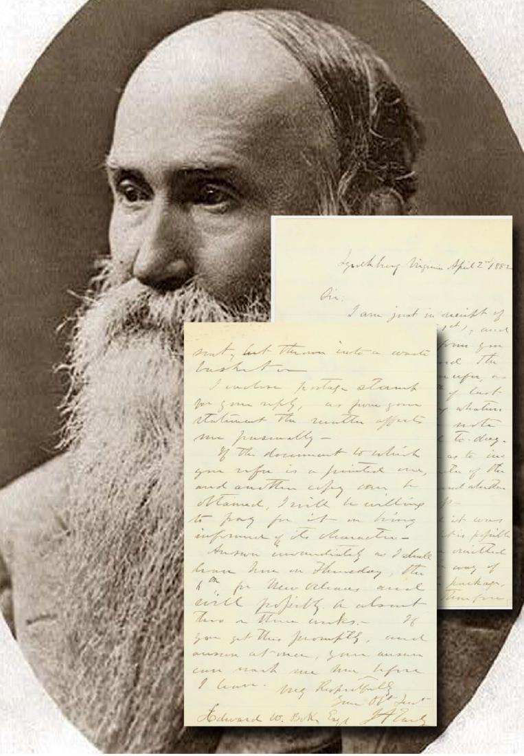 Jubal Early, Former Confederate General, Informs Young (1 of 4)