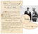 Victor Emmanuel III and Benito Mussolini Signed