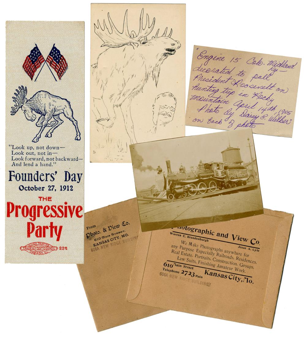 Teddy Roosevelt Political Campaign Ephemera from the (1 of 8)