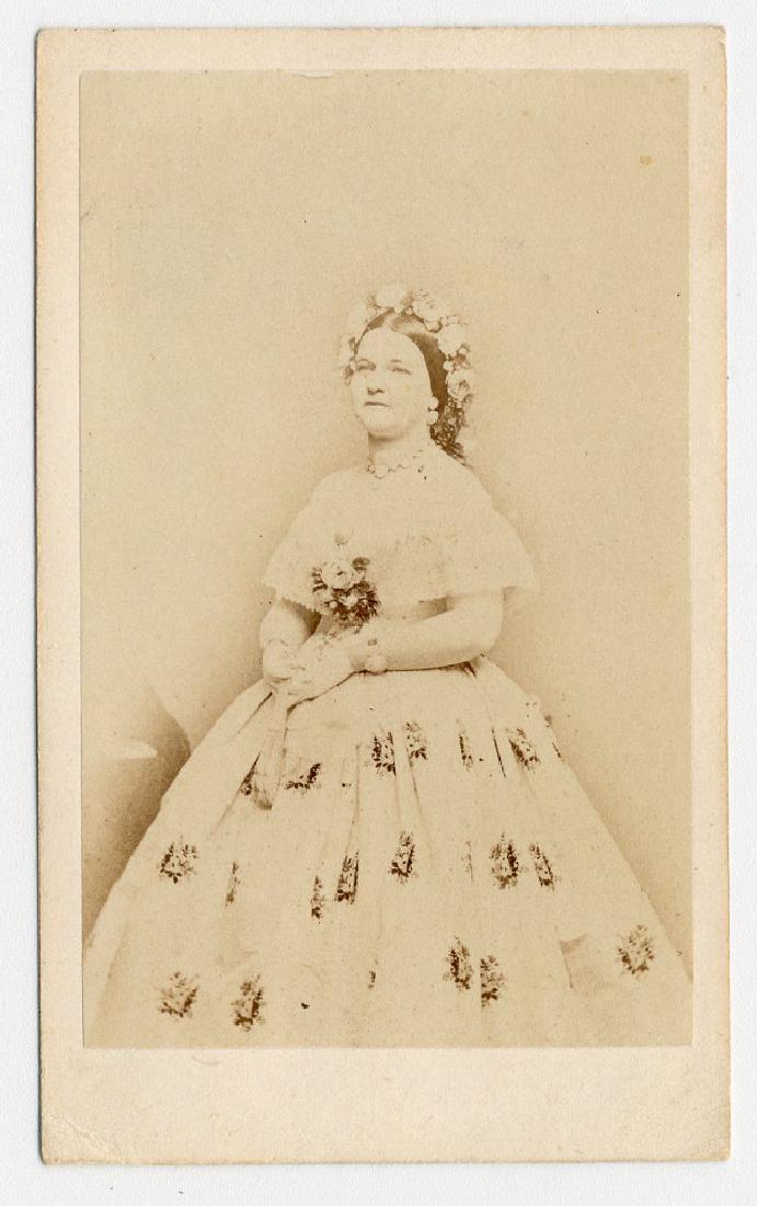 Mary Todd Lincoln, Brady Carte de Visite (1 of 2)