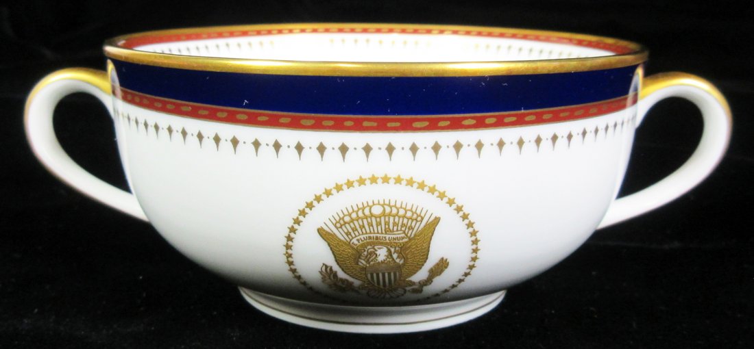 Ronald Reagan: Fitz & Floyd White House China, (1 of 7)