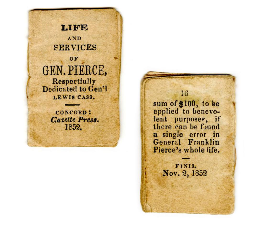 Complete Miniature Book, "Life & Services of Gen. (1 of 3)