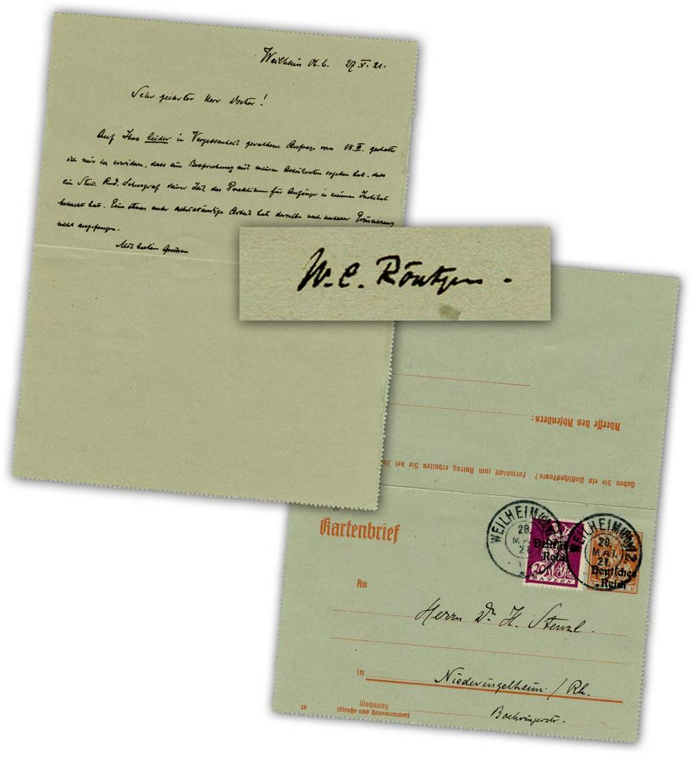 Wilhelm Roentgen, Discover of X-Rays (1 of 5)