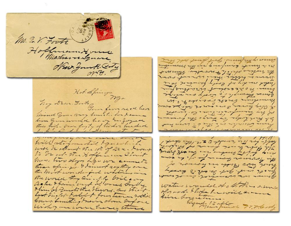 Buffalo Bill Cody Visits the Town Cody in Northwestern (1 of 6)