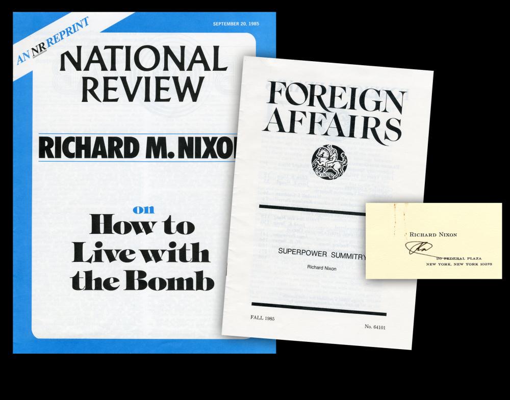 Richard Nixon on Diplomacy in the Nuclear Parity Era (1 of 4)