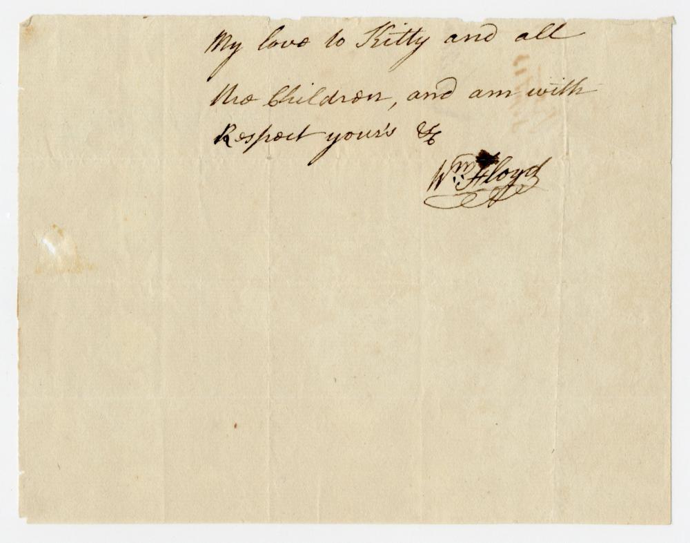 Declaration Signer William Floyd Uncommon AL (1 of 3)