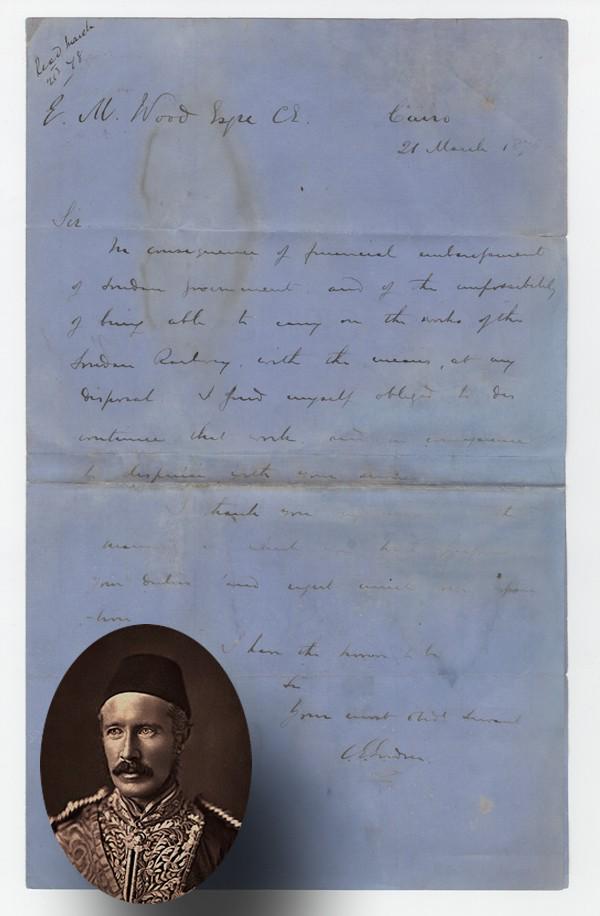 Sudanese Governor General Charles G. Gordon Ceases Work (1 of 6)