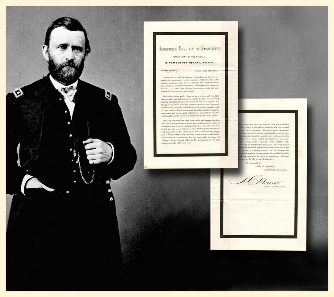 Grant’s Death, the Grand Army Circular Order (1 of 3)