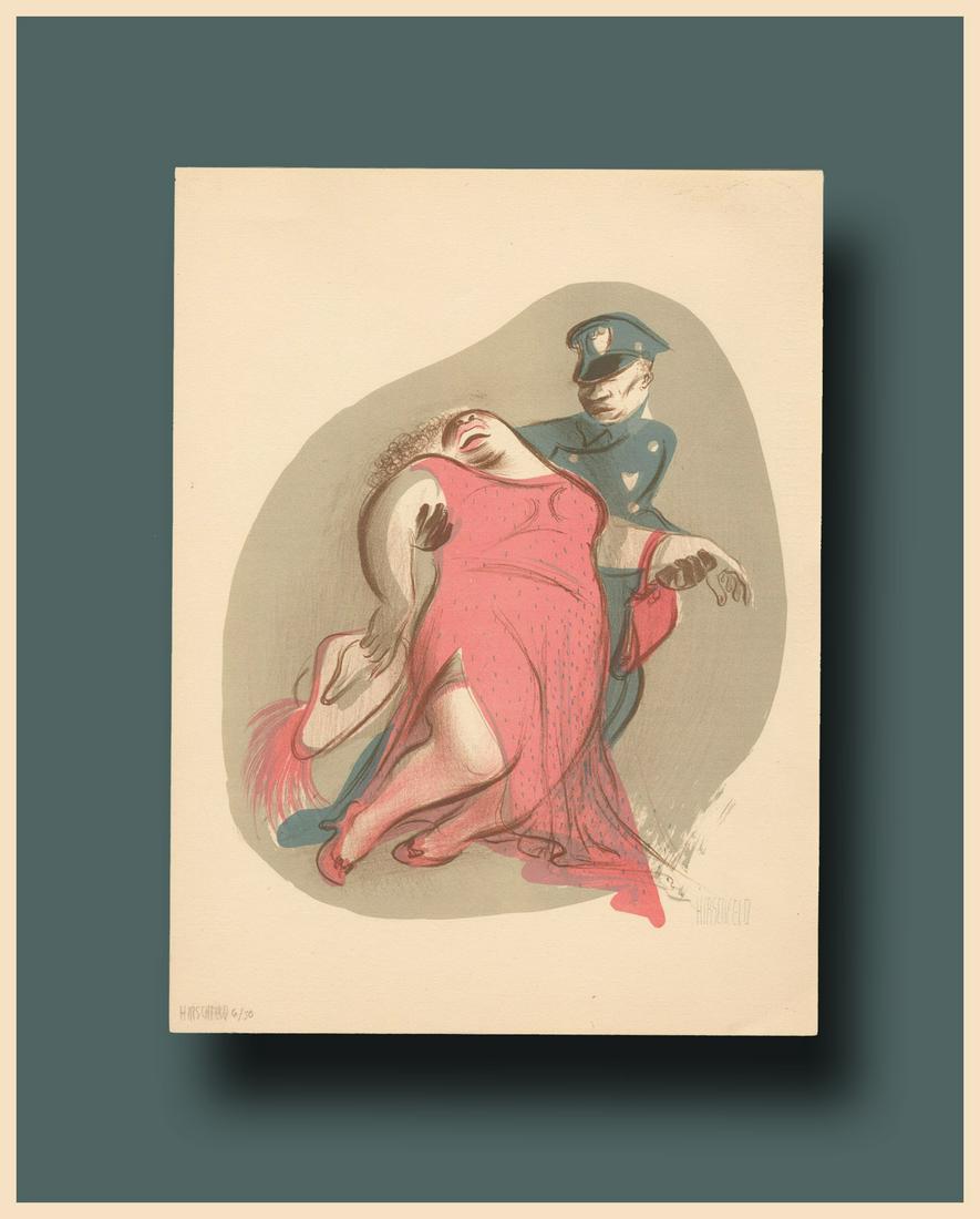 Hirschfeld "Plastered" Signed & Numbered Limited (1 of 3)