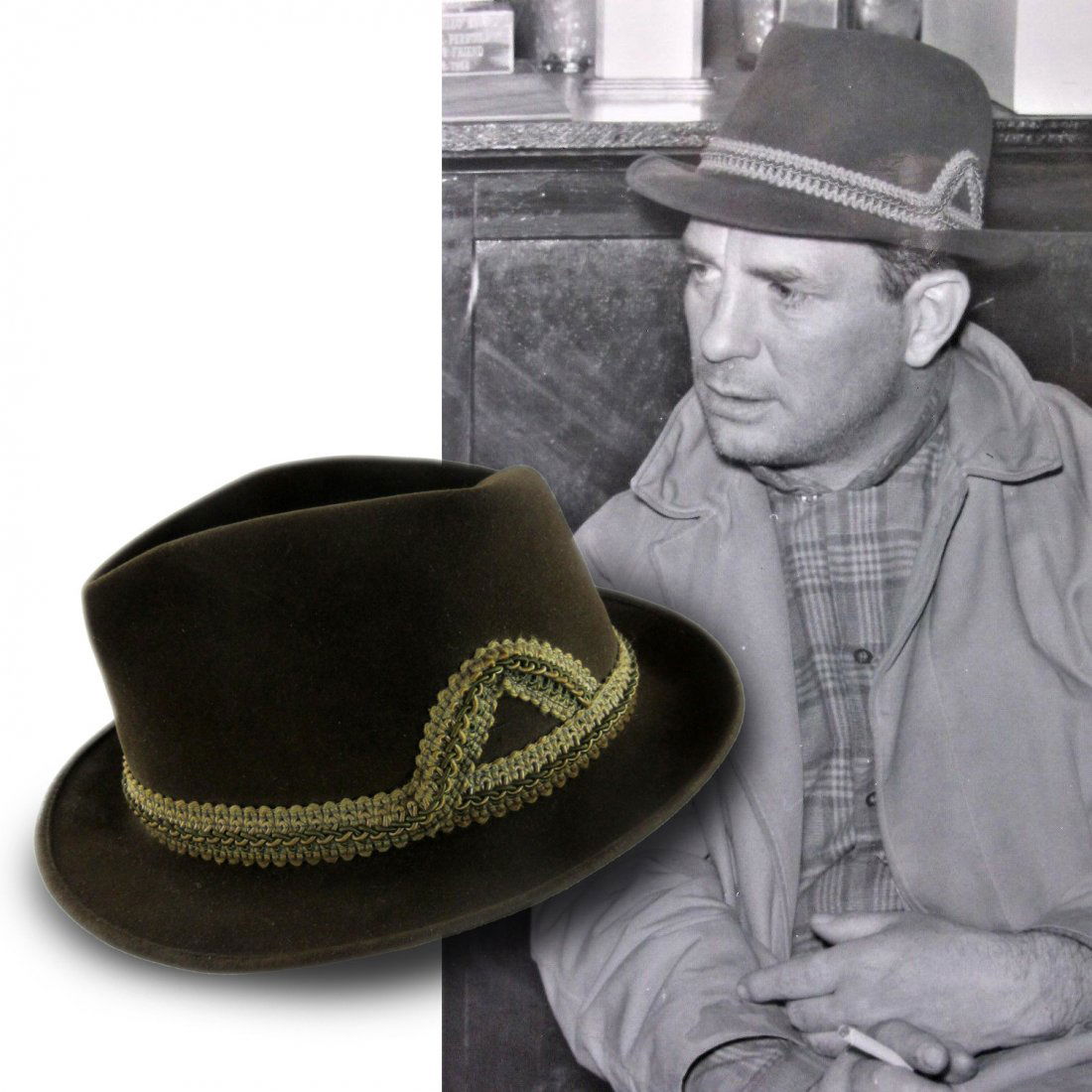 Jack Kerouac's Cool Cat Fedora, with Superb Provenance! (1 of 9)