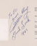 Muhammad Ali Rare "Cassius Clay" Signed Gorgeous Menu - 3
