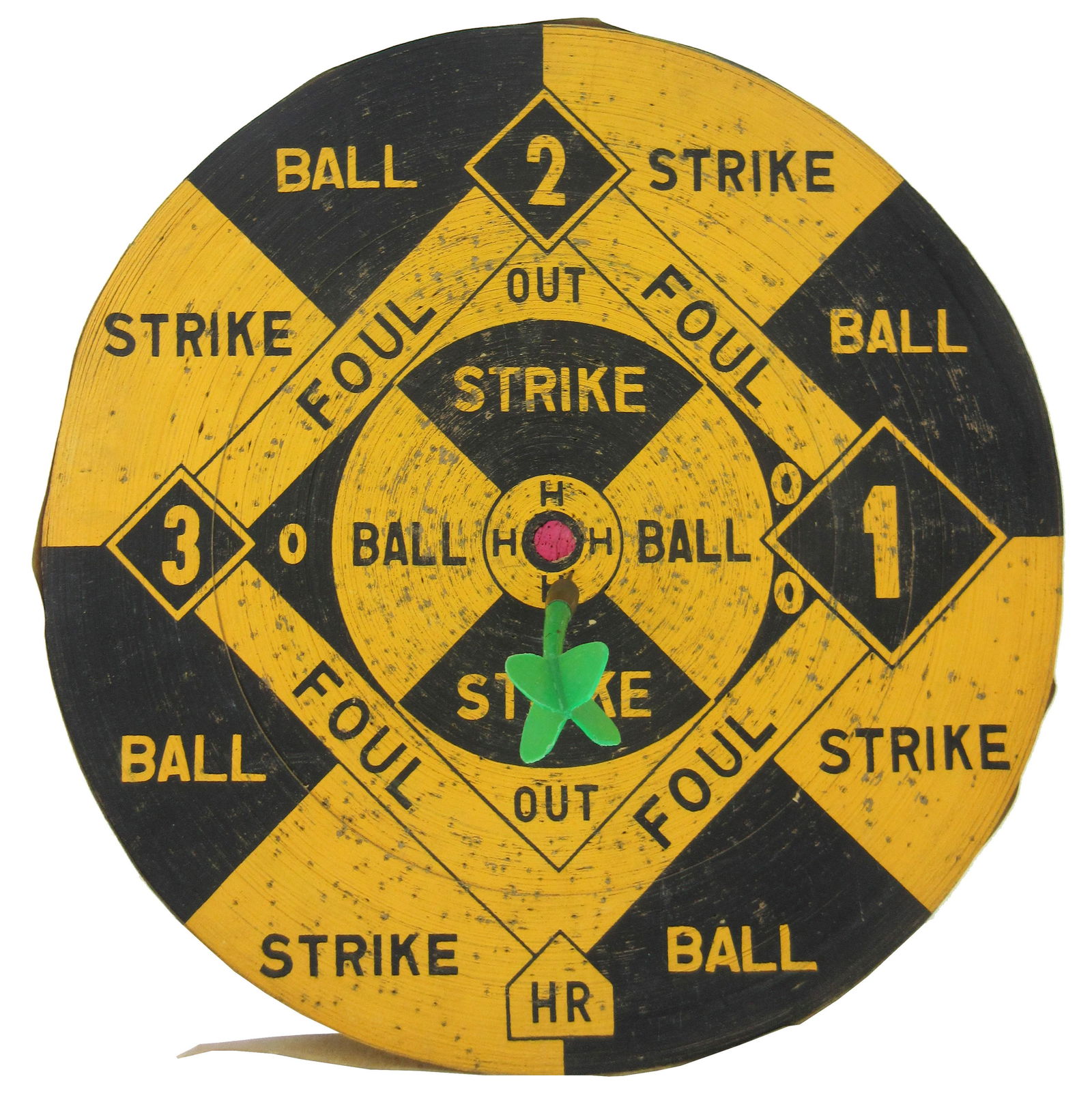 Jack Kerouac Personally Owned Reversible Baseball Dart (1 of 3)