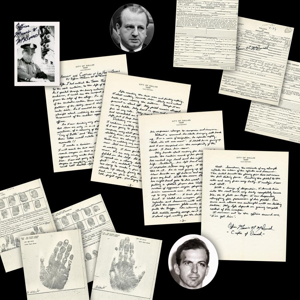 JFK Assassination, Gripping Archive of Oswald's Captor (1 of 9)
