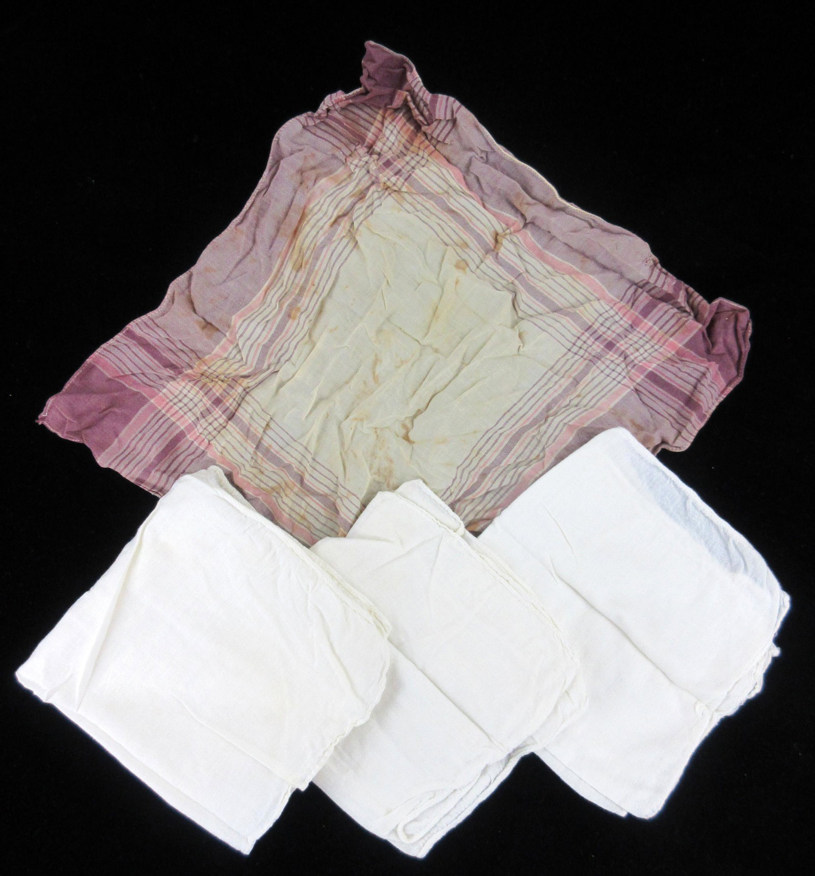 Jack Kerouac's Pocket Handkerchiefs, with Exceptional: Kerouac Jack Jack Kerouac's Pocket Handkerchiefs, with Exceptional Provenance An assortment of handkerchiefs personally owned and used by Jack Kerouac (1922-1969), the famous American writer who broug