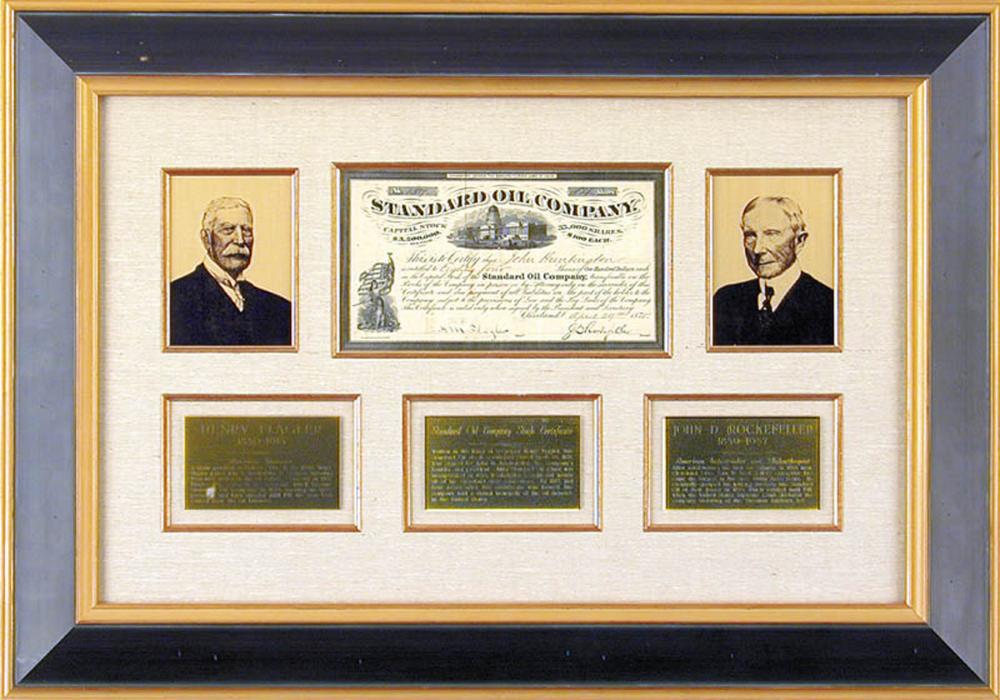 Rockefeller One of the Rarest Standard Oil Stock (1 of 2)
