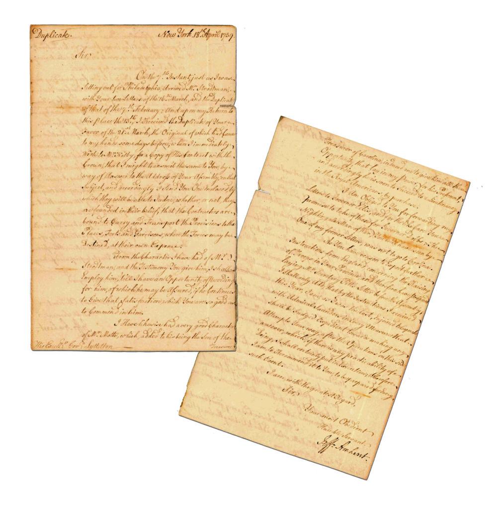 J. Amherst Superb Letter (1 of 5)