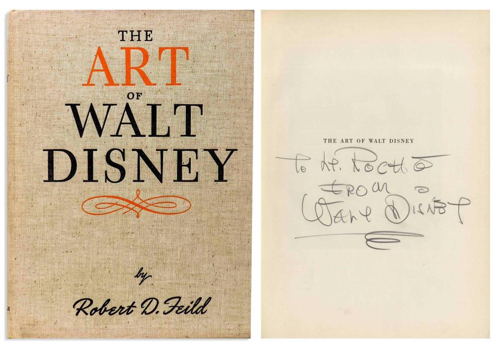 Walt Disney Signed Copy of His Pioneering Animation (1 of 4)