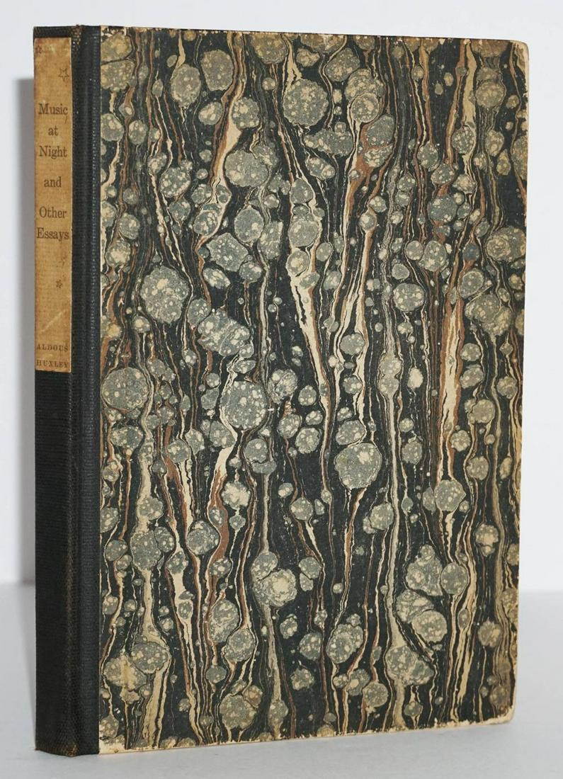 Aldous Huxley, Signed Limited Printing, "Music At Night (1 of 2)