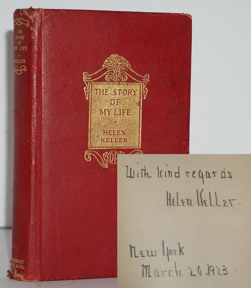 Helen Keller Signed and Inscribed "The Story of My (1 of 5)