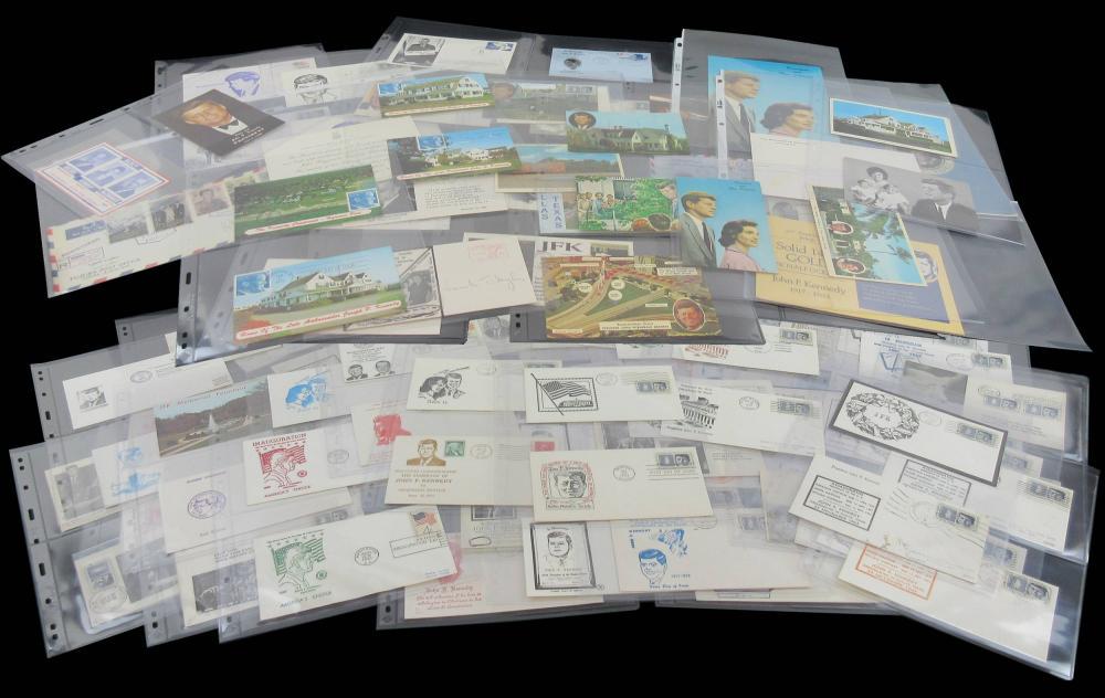 John F. Kennedy Fantastic Large Collection of Postal (1 of 10)