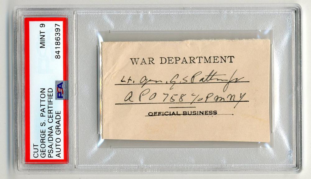 George Patton, Jr. FF Dating from Soldier-Slapping (1 of 3)