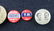 40 Years of Presidential Campaign Pinbacks, from - 7
