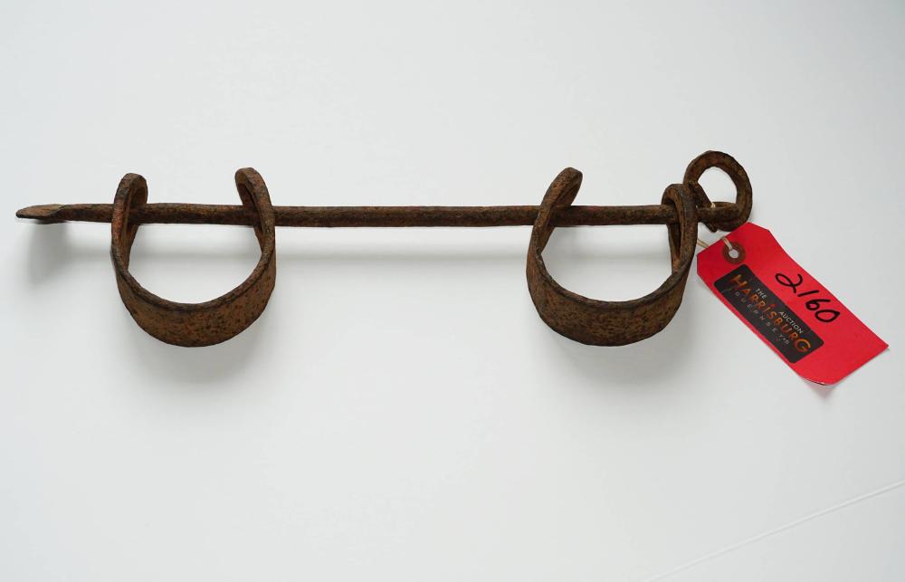 Cast Iron Shackles From Middle Passage (1 of 3)