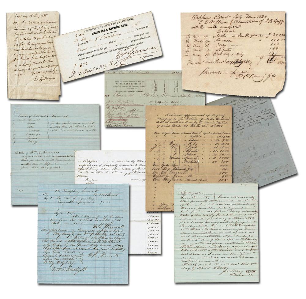 Slavery Archive of 10 Items (1 of 11)