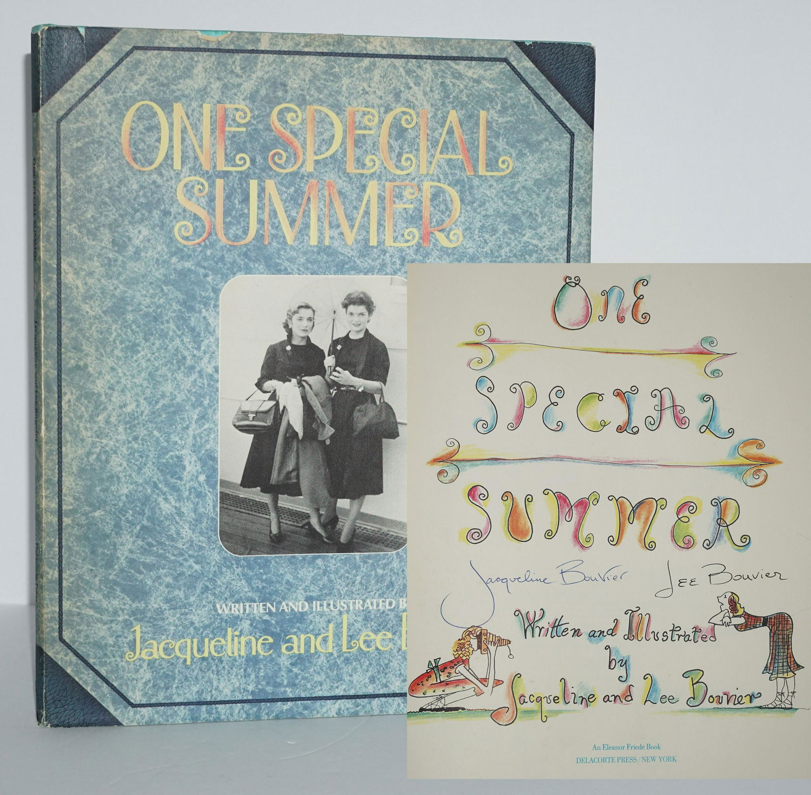 Jacqueline Kennedy and Lee Radziwill Signed Book as the (1 of 6)