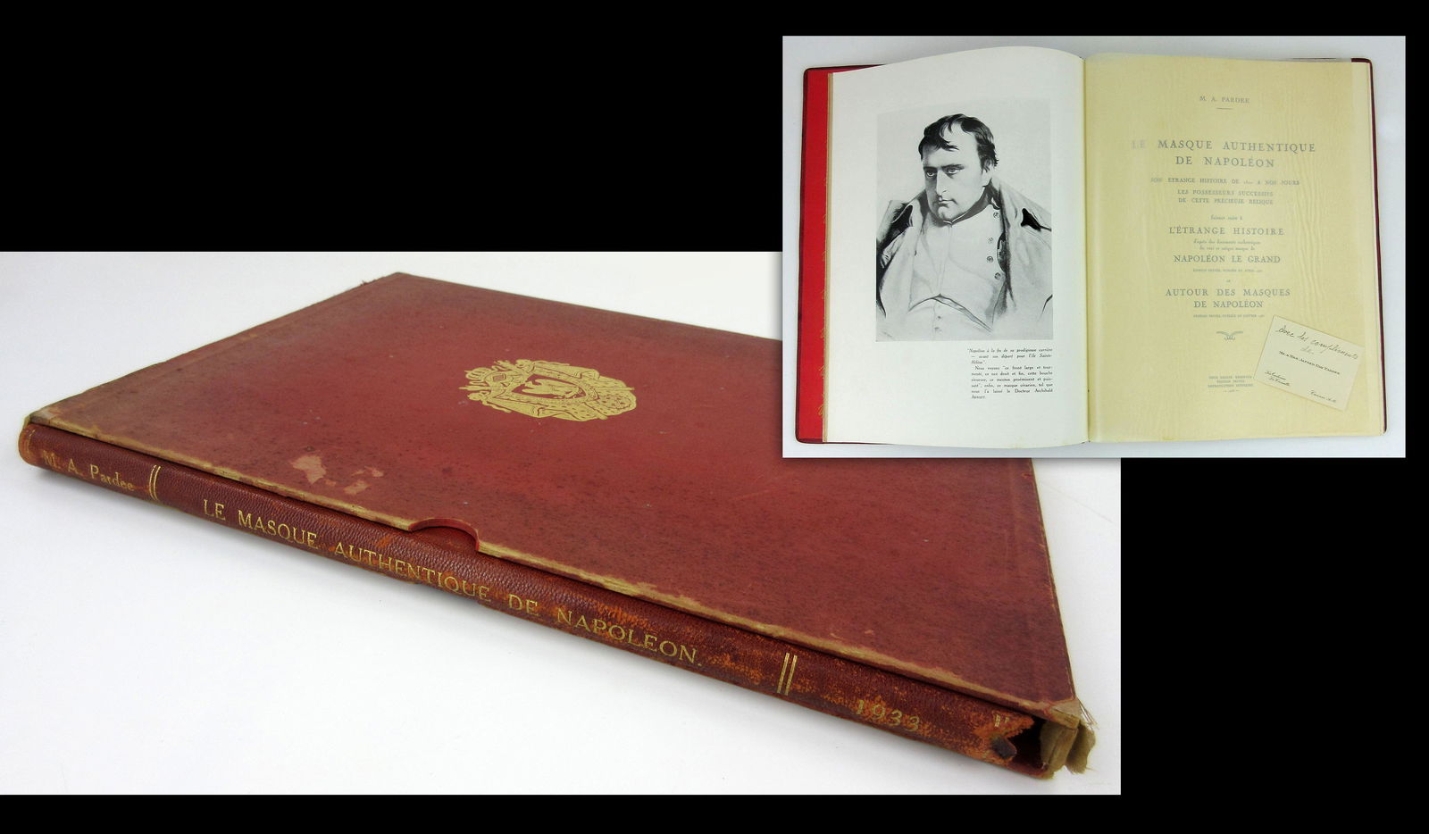 Extremely Rare 1st Edition Copy of "Authentic Mask of (1 of 9)