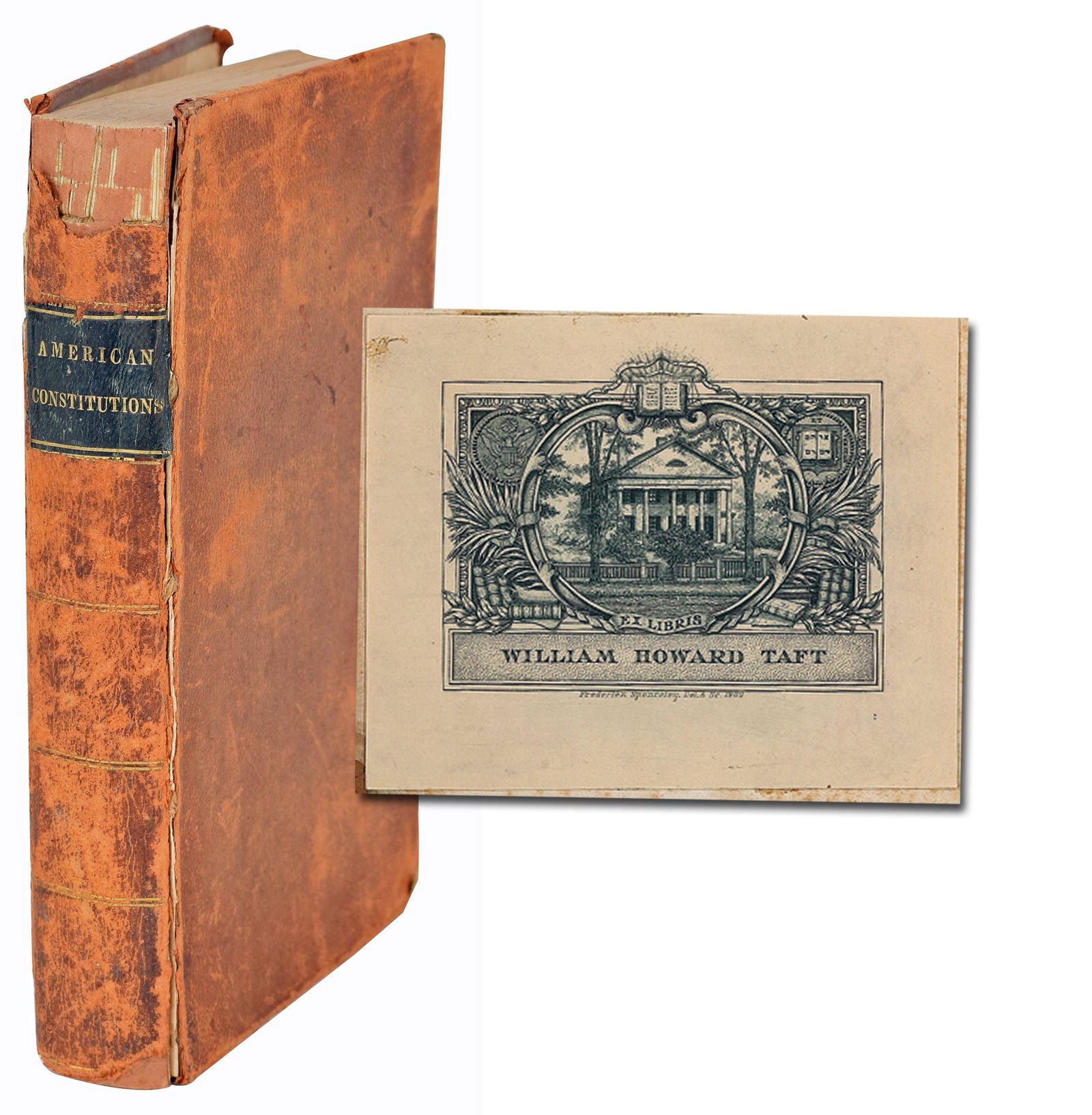 William Taft Personally Owned Book (1 of 2)