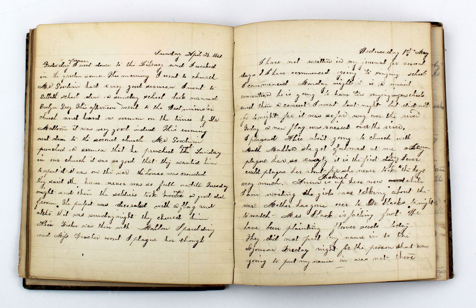 An Illinois School Girl's Civil War Diary, 1861-1864 (1 of 11)