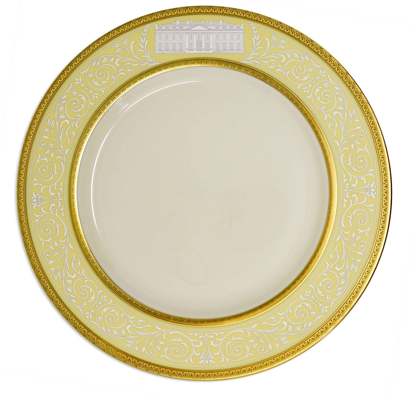 Bill Clinton White House Dinner Plate (1 of 2)