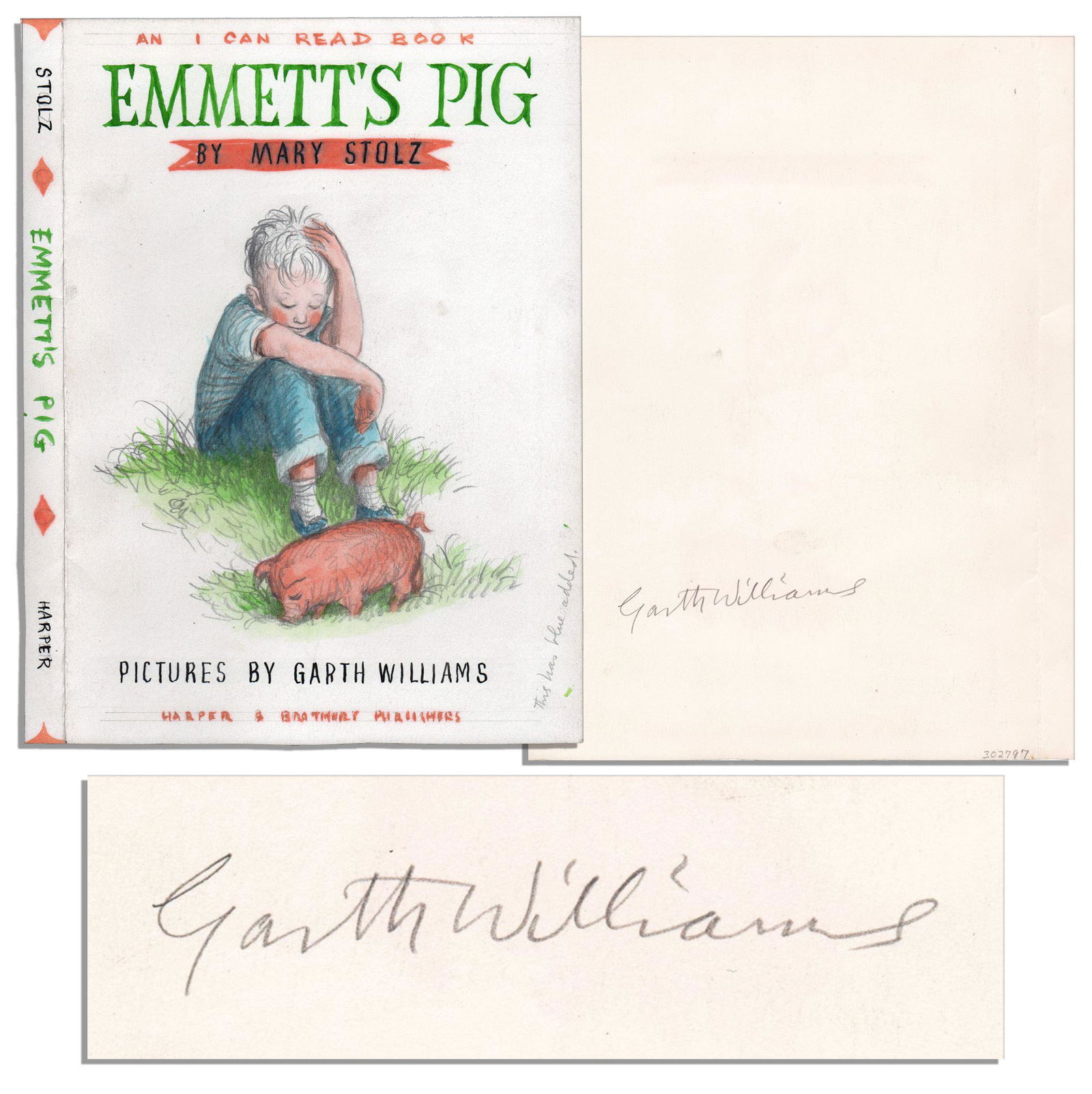 Garth Williams Cover Illustration for Emmett’s (1 of 3)