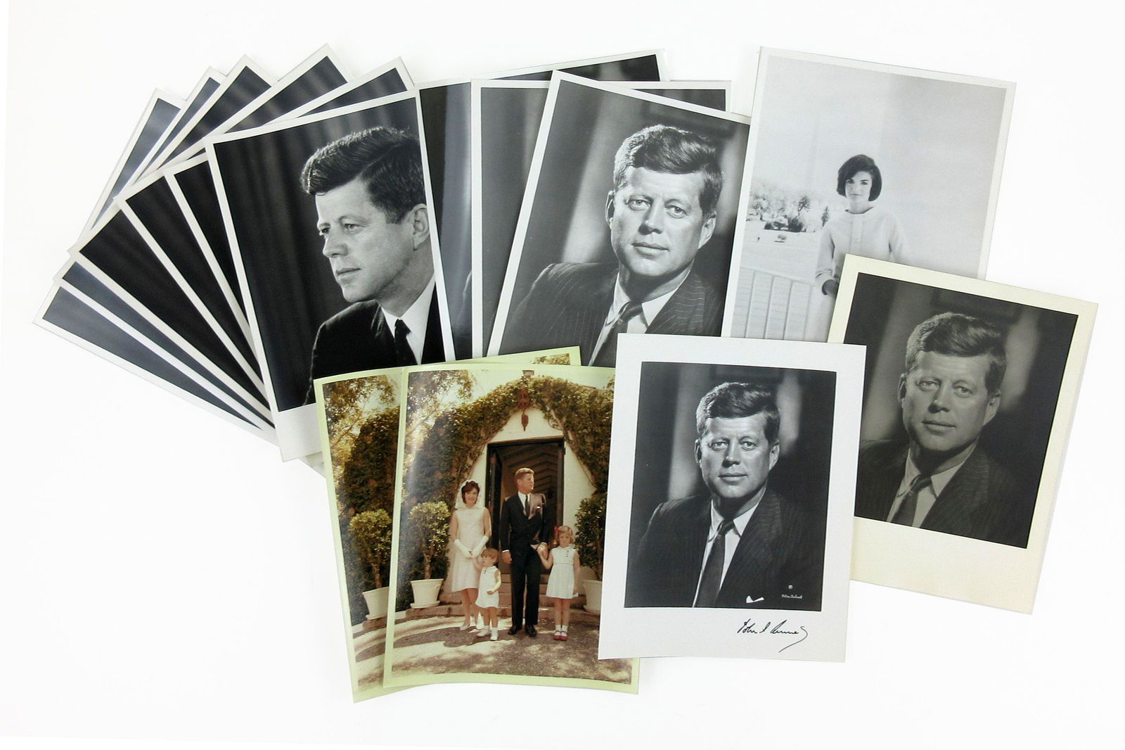 John F. Kennedy and Jackie Archive of 14 White House (1 of 7)