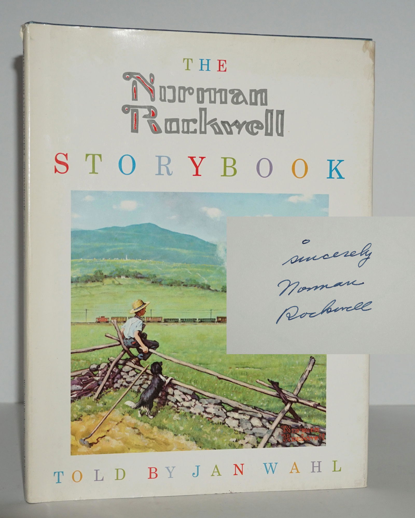 Norman Rockwell Signed "The Norman Rockwell Storybook" (1 of 9)