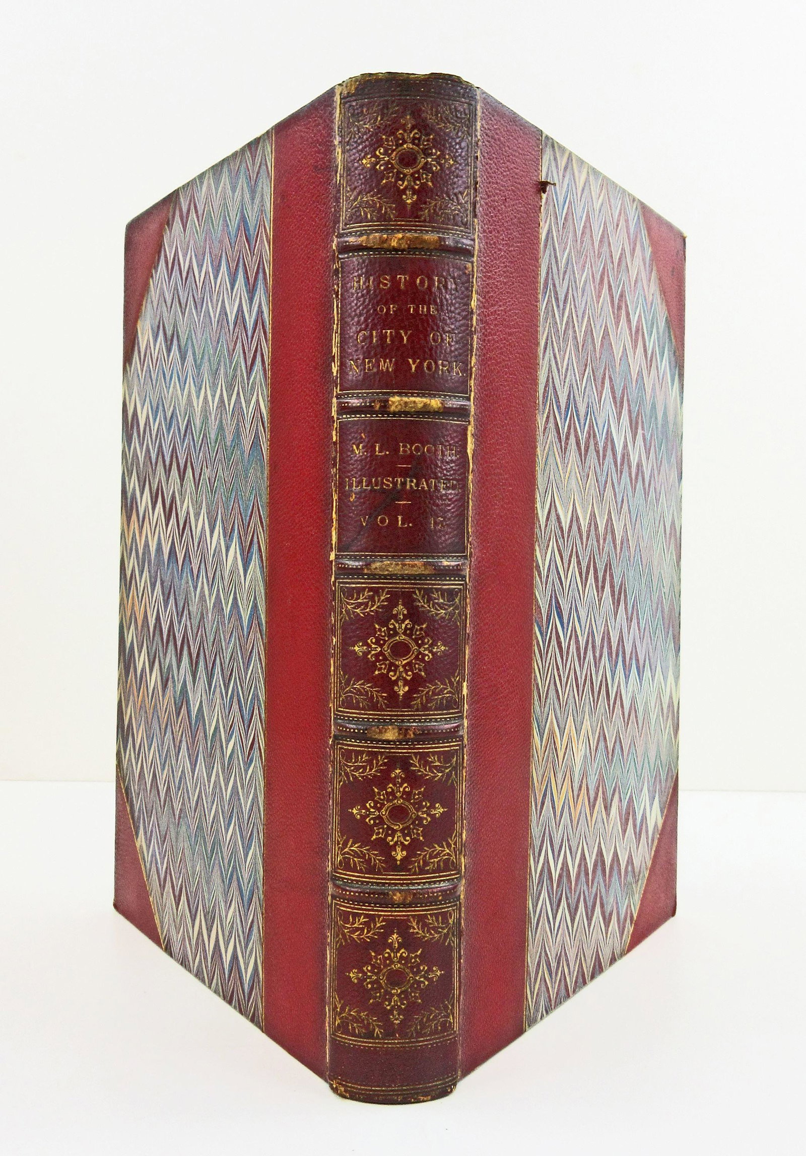 History of the City of New York, Vol. 17 - Illustrated: History of the City of New York, Vol. 17 - Illustrated Streets of NY M.L. Booth. "History of the City of New York", Illustrated. New York: 1860. Volume 17 of 20. Small quarto, unpaginated. Over 140 en