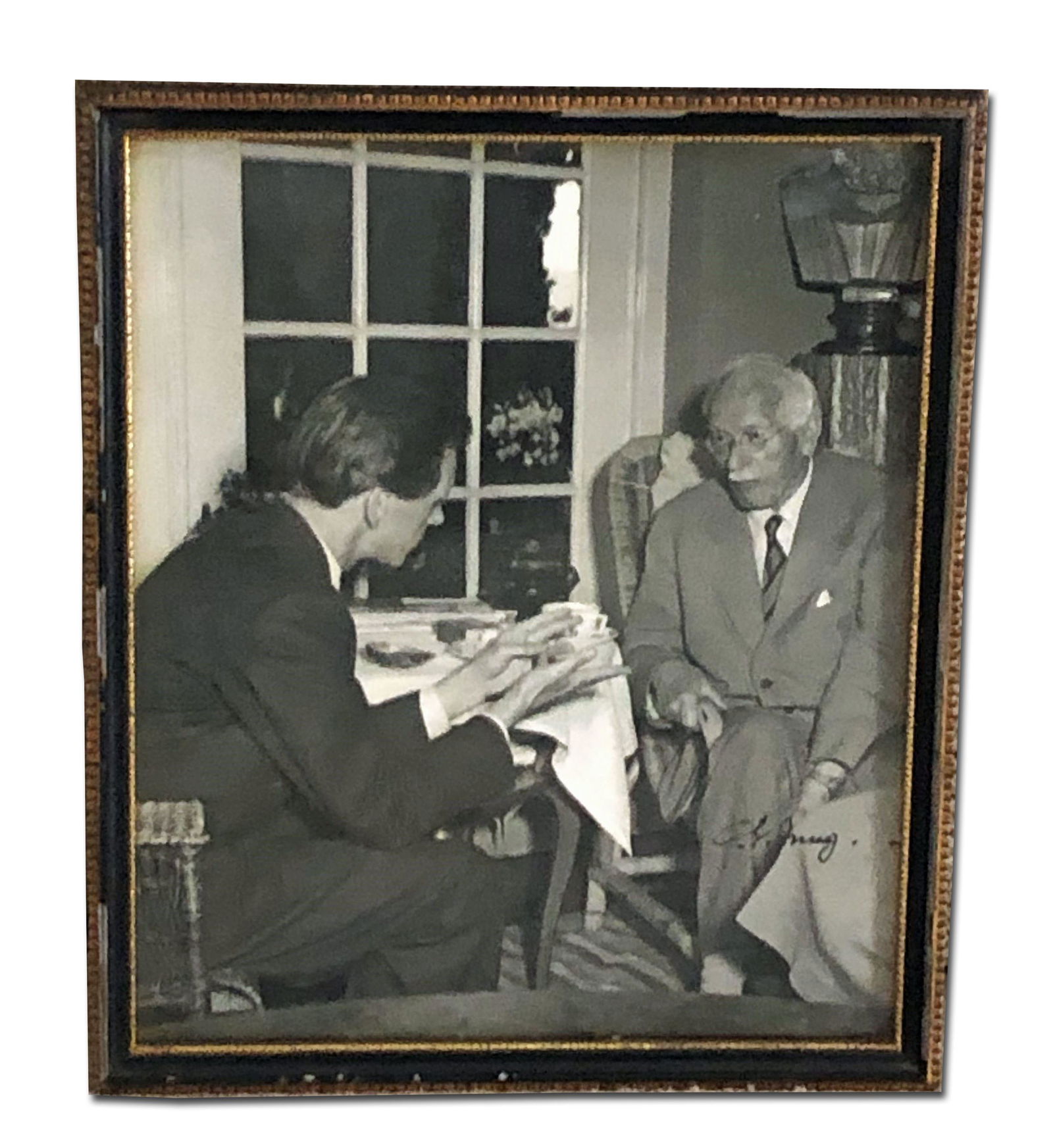 Carl Jung Signed 1959 Photo (1 of 3)