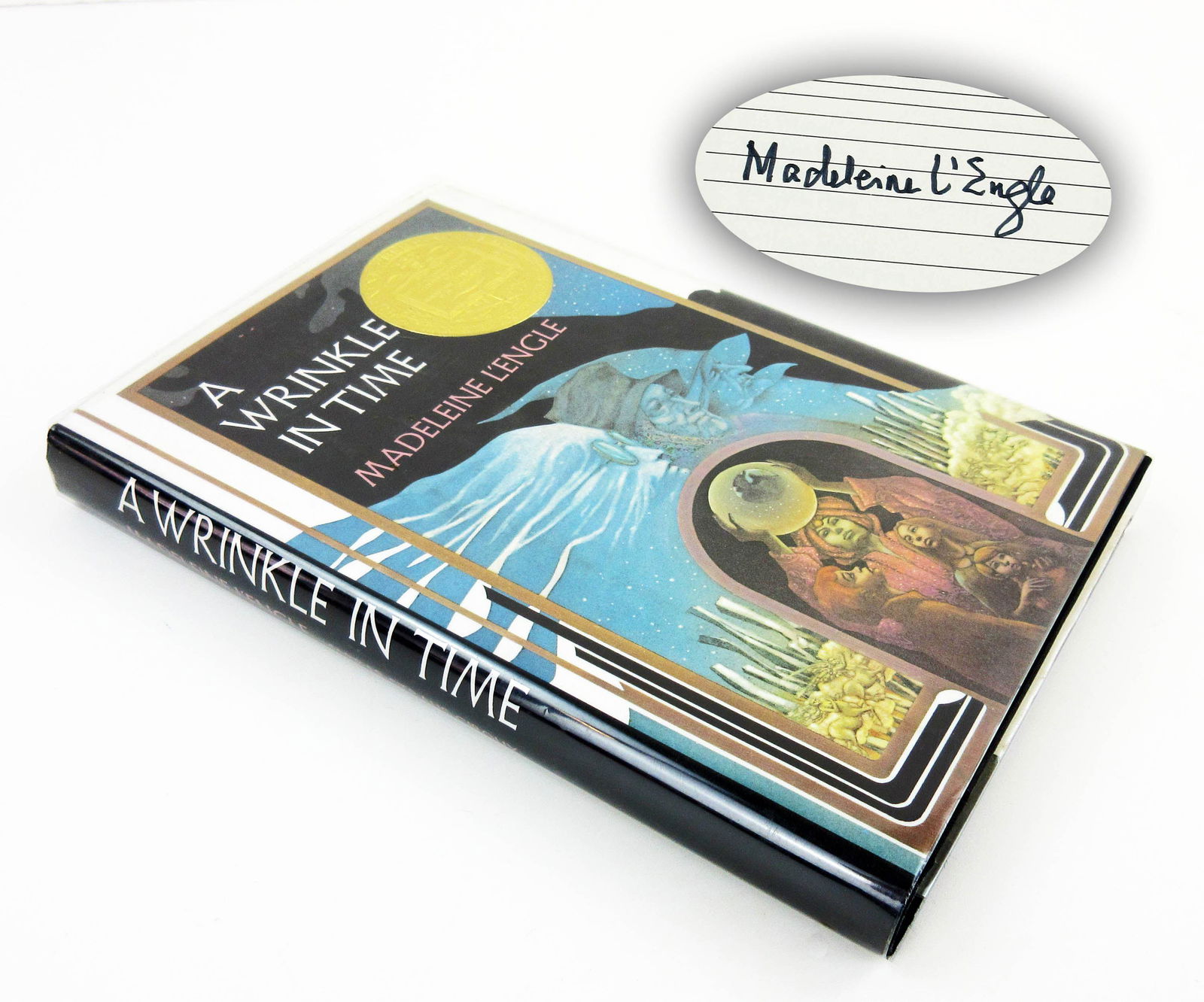 Signed Copy of "A Wrinkle In Time" by Madeline L'Engle (1 of 5)
