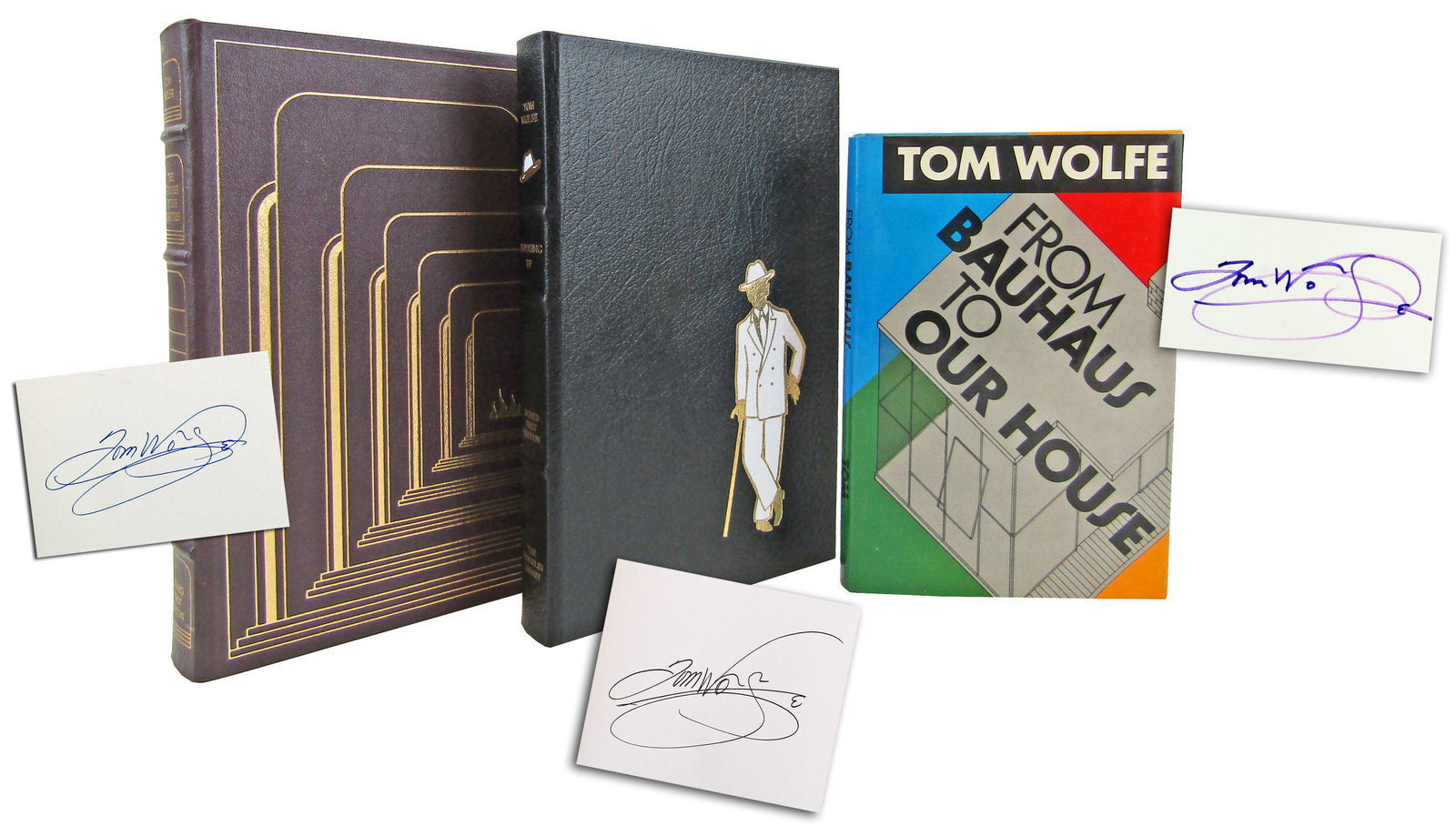 Tom Wolfe Signed Books, 3 Pcs (1 of 9)