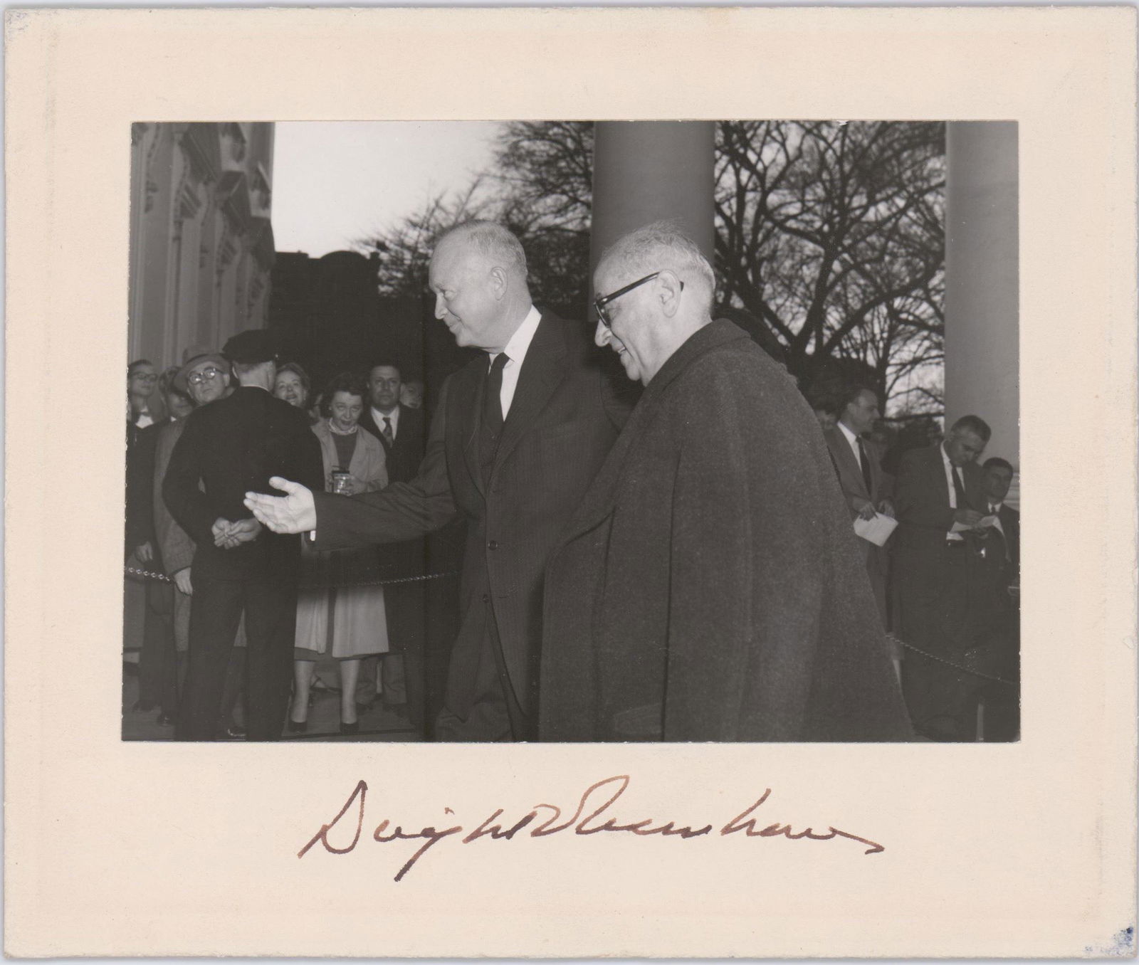 Dwight Eisenhower Signed Photo, BAS Authentication. (1 of 2)