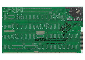 Ronald Wayne, Apple Co-Founder, Signed Replica Apple 1 Motherboard First Image